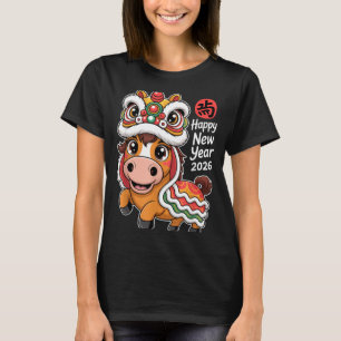 Gelukkig Chinees Nieuwjaar 2026 Jaar Van Het Paard T-shirt