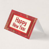 Gelukkig Chinees nieuwjaar 25 pk Kaart (Voorkant)