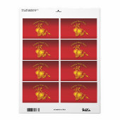 Gelukkig Chinees nieuwjaar! Etiket (Full Sheet)