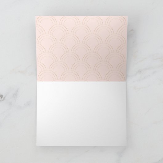 Gelukkig Chinees Nieuwjaar Lentebloemen Decoratie Kaart (Binnen)