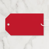 Gelukkig Chinees Nieuwjaar minimalistisch aangepas Cadeaulabels (Achterkant (horizontaal))