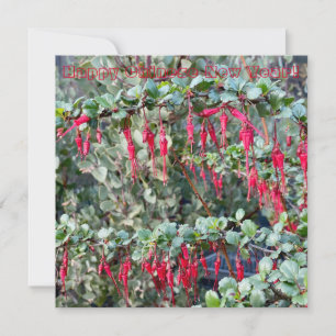 Gelukkig Chinees nieuwjaar! Notitiekaartje