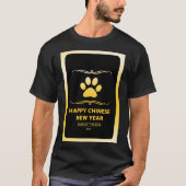 Gelukkig Chinees Nieuwjaar van de Dog 2018 Mod T-shirt (Voorkant)