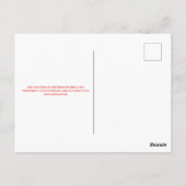 Gelukkig Chinees Nieuwjaar van de Draak Briefkaart (Achterkant)