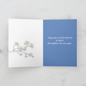 Gelukkig Chinees Nieuwjaar van de Slang Kaart (Binnen)