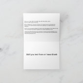 Gelukkig Chinees Nieuwjaar van het groene houten p Feestdagen Kaart (Binnen)