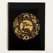 Gelukkig Chinees Nieuwjaar van het konijn Planner (Voorkant)