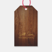 Gelukkig Chinees Nieuwjaar Wood Dragon 2024 GT Cadeaulabel (Achterkant)