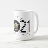 Gelukkig Chinees Ox Nieuwjaar 2021 L Mok (Voorkant rechts)