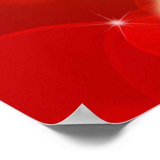 Gelukkig Chinees Poster van de Lantaarns van het N (Hoek)