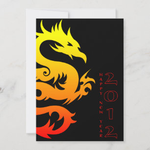 gelukkig chinese nieuwjaar : jaar van de draak kaart