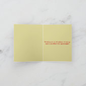 gelukkig chinese nieuwjaar : jaar van het paard feestdagen kaart (Binnen)