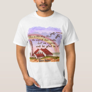 Gelukkig Christelijk Vuurtoren T-shirt
