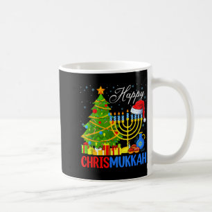 Gelukkig Christmukkah Grappig Hanukkah Kerstmis Ge Koffiemok