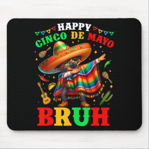Gelukkig Cinco De Mayo Bro Mexicaanse Hoed Margari Muismat