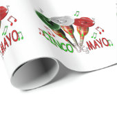 Gelukkig Cinco de Mayo Cadeaupapier (Rol Hoek)