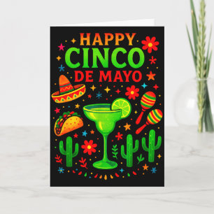 Gelukkig cinco de mayo - Mexicaans muziekfestival Kaart