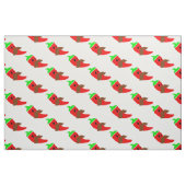 gelukkig cinco de mayo mustache pepper grappig stof (Fat Quarter)