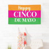 Gelukkig Cinco De Mayo Spandoek (Insitu)