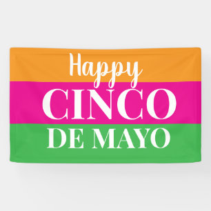 Gelukkig Cinco De Mayo Spandoek