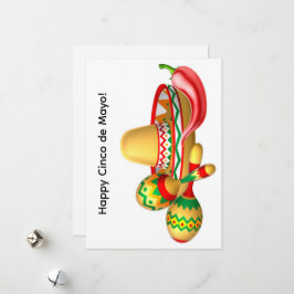 Gelukkig Cinco de Mayo wenskaart Feestdagenkaart