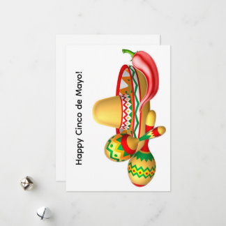 Gelukkig Cinco de Mayo wenskaart Feestdagenkaart