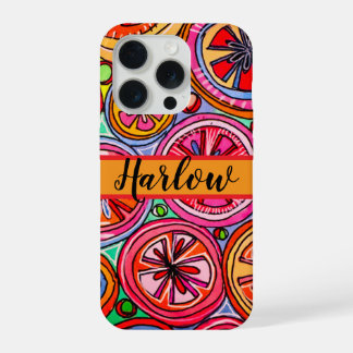 Gelukkig Cirkels Hoesje iPhone 15 Pro Case