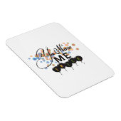 Gelukkig citaat met ballonnen - U MAAKTE ME SMILE! Magneet (Rechterzijde)