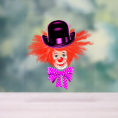 Gelukkig Clown Grappig Acryl Teken Bord (Neutraal)