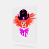 Gelukkig Clown Grappig Acryl Teken Bord (Hoek)