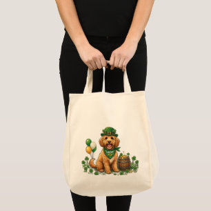 Gelukkig Cockapoo St. Patrick's Day Tote Bag