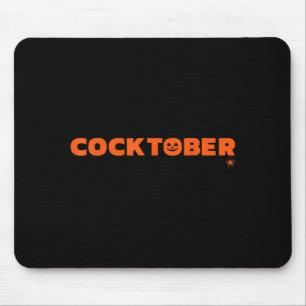 Gelukkig Cocktober Halloween Kostuum Grappige Hall Muismat