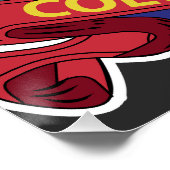 Gelukkig Colorado Day teken Perfect Poster (Hoek)