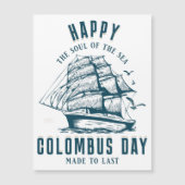 gelukkig columbus dag (Voorkant)