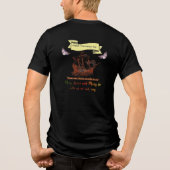 Gelukkig Columbusdag Tri-Blend T-shirt (Achterkant)