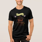 Gelukkig Columbusdag Tri-Blend T-shirt (Voorkant)