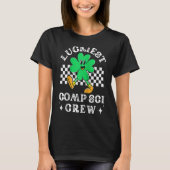 Gelukkig Comp Sci Crew Computer Science Coder St P T-shirt (Voorkant)