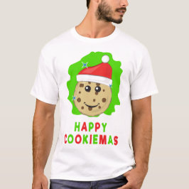 Gelukkig Cookiemas - Kerst geïnspireerd ontwerp T-shirt