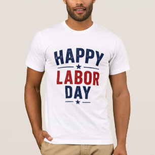Gelukkig Dag van de Arbeid T-shirt
