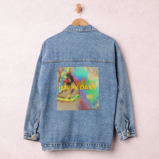 Gelukkig dagen denim jacket (Hangar)
