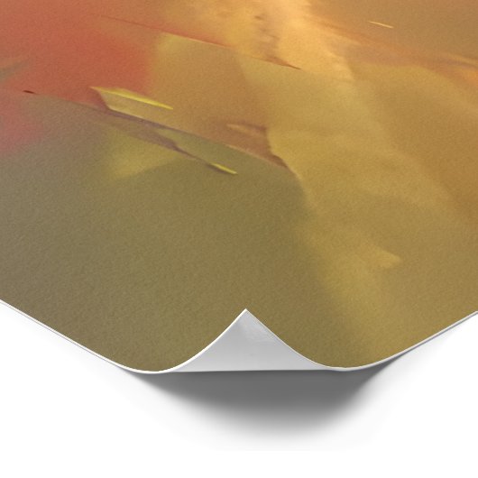 Gelukkig dansen Panda | AI Art Poster (Hoek)