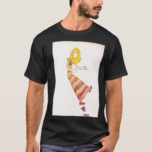 Gelukkig Danser T-shirt (Voorkant)