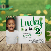 Gelukkig dat het St. Patrick's Day foto is Kinderv