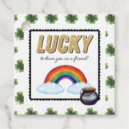 Gelukkig dat ik je als vriend heb bedankjes labels