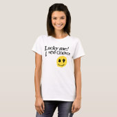 Gelukkig dat ik spoken zie t-shirt (Voorkant volledig)