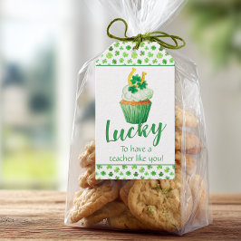 Gelukkig dat je leraar hebt zoals jij St Patrick's Cadeaulabel