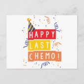 Gelukkig de laatste Chemo! Briefkaart (Voorkant)