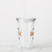 Gelukkig de Thanksgiving van de Herfst met de zege Acryl Drinkbeker (Links)