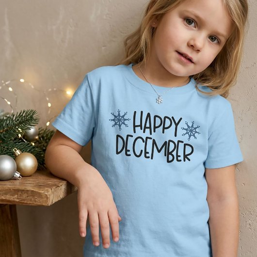 Gelukkig december t-shirt