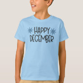 Gelukkig december t-shirt (Voorkant)